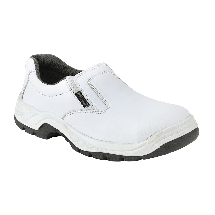 White Gents Safety Shoes