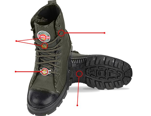 Buy Warrior Jungle Boots online in 